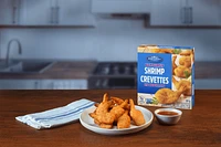 Crevettes papillon BlueWater Seafoods, Crevettes entières à, Panées avec une chapelure Panko croustillante, Congelé, Emballage de 261 g Crevettes papillon croustillantes avec chapelure Panko