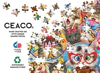 Ceaco Character Cats 500pc Puzzle