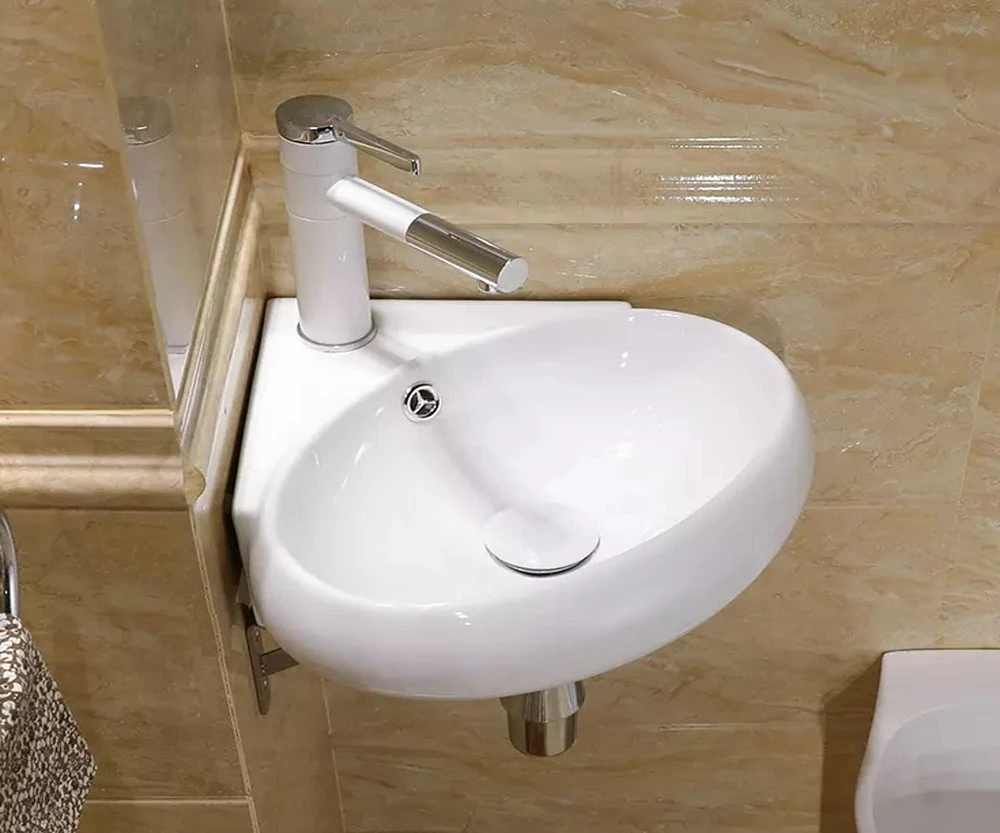 DROP Bath and Kitchen DR091248 Bathroom Vessel Sink Set
