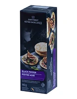 Our Finest Black Pepper Water Crackers, 150 g