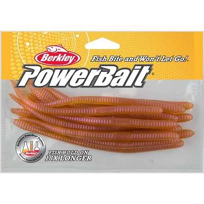 Berkley PBBPNC6-NAT PowerBait Power Nightcrawler, 6" 13Pk, Natural, Great for trolling on spinner rigs