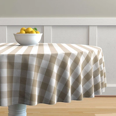 Fabstyles Country Check Nappe Décor de ferme pour une utilisation intérieure/extérieure, pique-niques, barbecues, repas-partage, événements d'ét