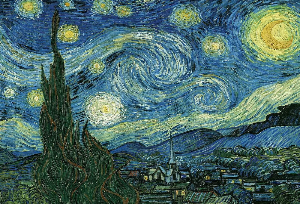 EuroGraphics Starry Night by Vincent van Gogh