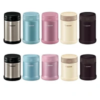 Zojirushi Vacuum Insulated Stainless Steel 12 Oz. Food Jar, Dark Brown