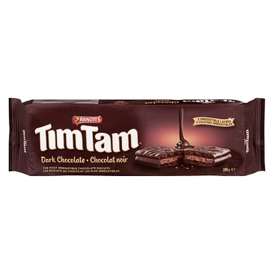 Arnott's Tim Tam Dark Chocolate Cookies 200g, 200 g