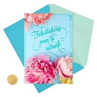 Hallmark Retirement Card for Women (Flowers)