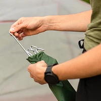 Steel Tent Pegs - 7 in., Durable and rust-resistant