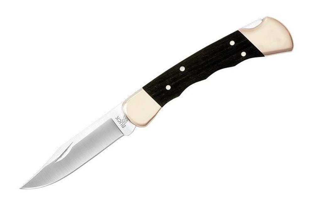 Buck Knives - Folding Hunter Finger Grooved Knife, Hunting Knife, Heavy-Duty Steel Knife, Design for Canadian Hunting Adventure, Bushcraft Knife, Stainless Steel Blade Knife