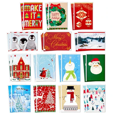 Image Arts Boxed Christmas Cards (Warm and Wonderful Wishes), 28 ct.