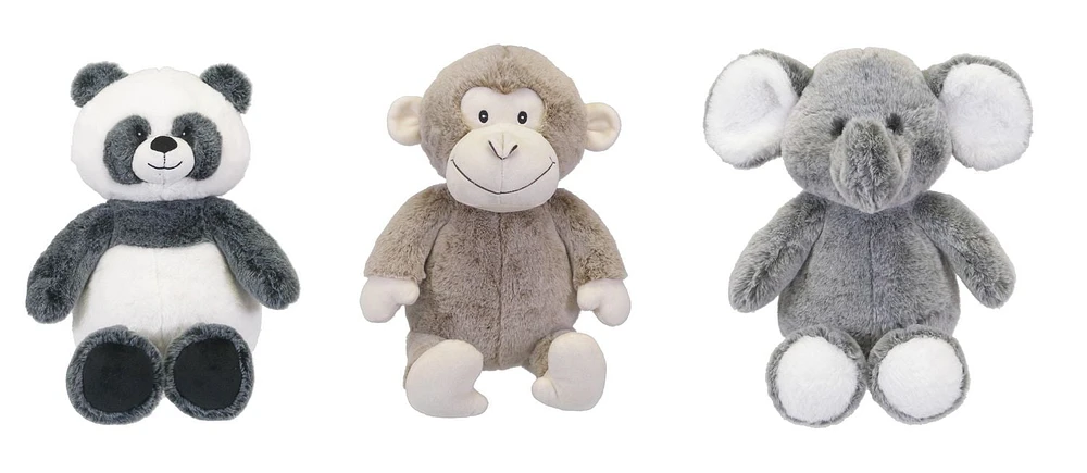kid connection animal de la jungle super doux panda 12''H Peluche super douce et câline