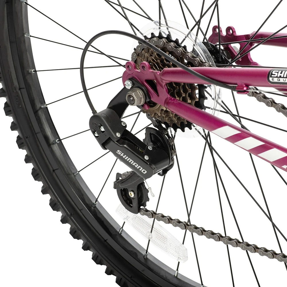 Hyper Bear 26" Ladies Aluminum Mountain Bike, 21 speed shift shifters