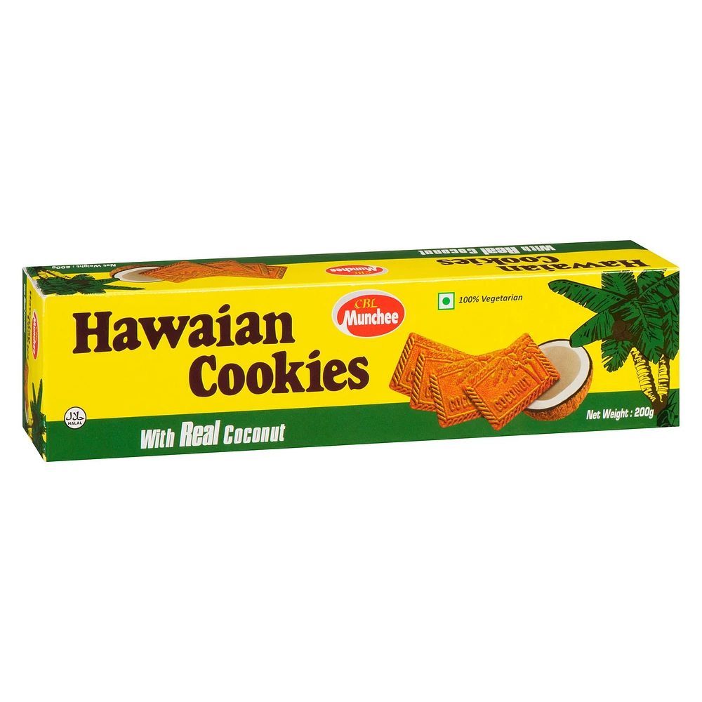 Grace Munchee Hawaiian Cookies, 200g Box, Grace Munchee Hawaiian Cookies, 200g Box
