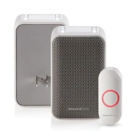 Honeywell Home 3 Series Portable and Plug-in Doorbell and Push Button, Portable Doorbell and Push Button