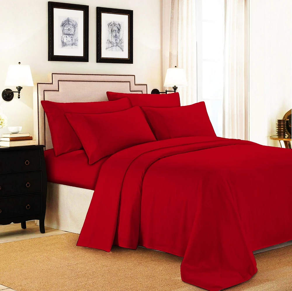 Malibu Home Satin Charmeuse Bed Sheet Sets