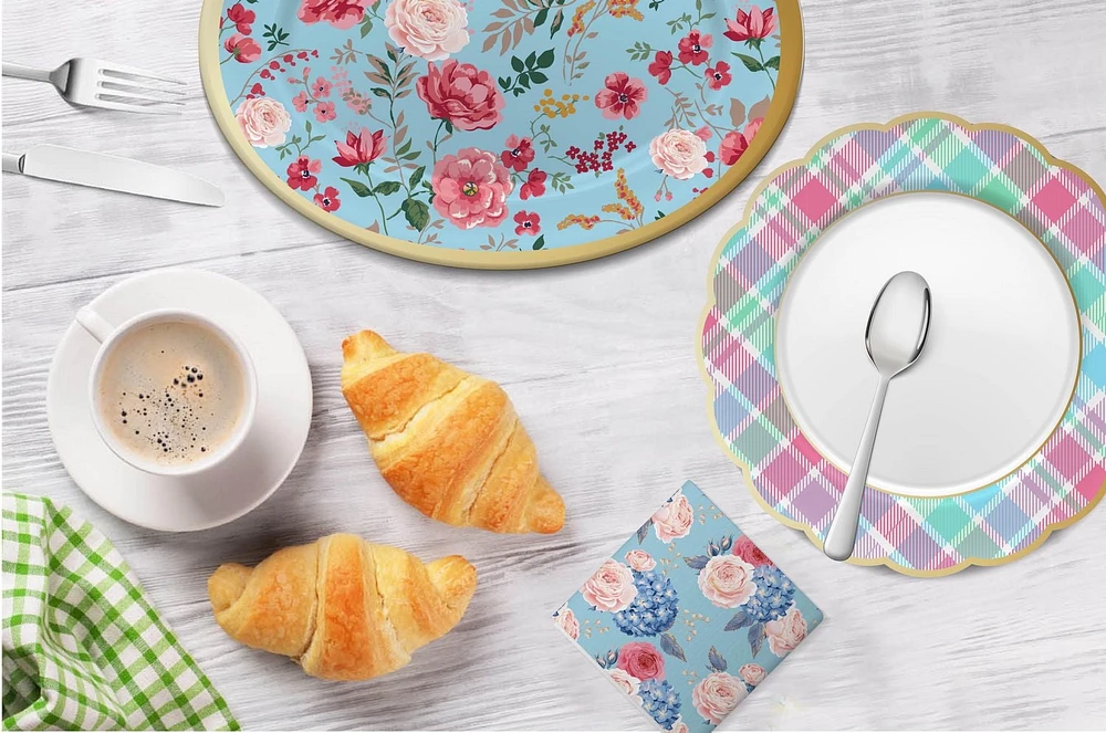 Assiettes en papier 12CT