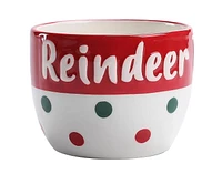 Holiday Time Service pour les gâteau et le lait du Père Noël