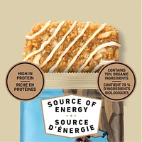 CLIF BAR Energy Bars, White Chocolate Macadamia Nut, High in Protein, Contains 70% Organic Ingredients, 340 g (Pack of 5), 340 g