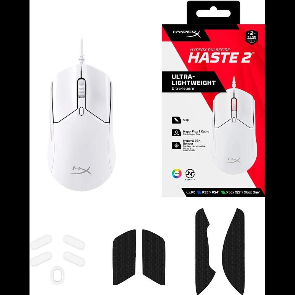 HyperX Pulsefire Haste 2 Gaming souris