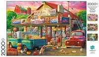 Buffalo Games Le puzzle Two Thousand Piece Collection Country Store en 2000 pièces