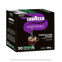 Lavazza Espresso, Dark Roast, K-Cup Coffee Pods, 30 Count, 30 Count