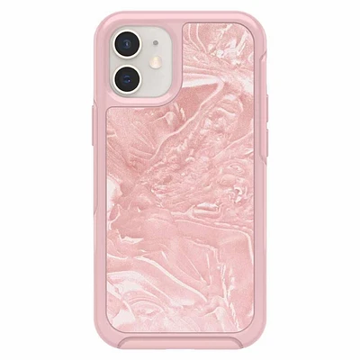 Symmetry Clear iPhone 12 mini Pink Interference