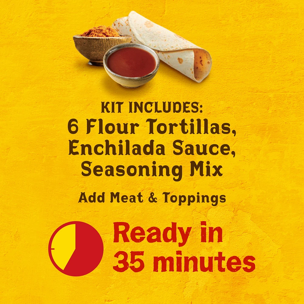 Old El Paso Dinner Kit Enchilada, 396 g