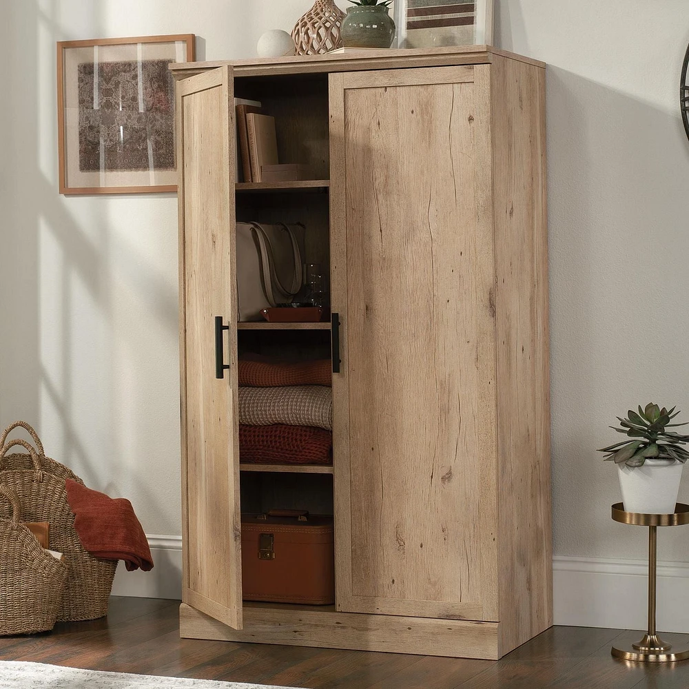 Sauder Aspen Post Storage Cabinet, Prime Oak, 433964