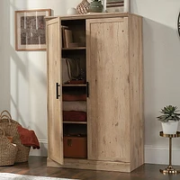 Sauder Aspen Post Storage Cabinet, Prime Oak, 433964