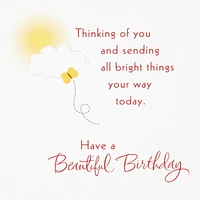 Hallmark Winnie the Pooh Birthday Card for Granddaughter (Beautiful Birthday)