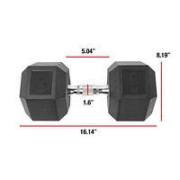 Haltère hexagonale enduite CAP Barbell, Single 3