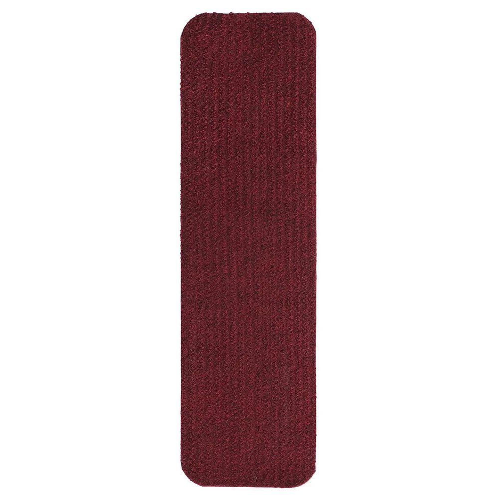 Ottomanson Lifesaver Collection Utility Ribbed Stair Tread