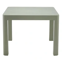 Table de patio carrée de la Collection Patioflare Plus, 40 po, gris foncé