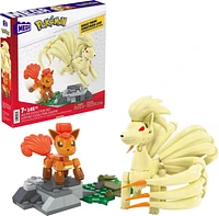 MEGA Pokémon Coffret Évolution Goupix (145 pièces), 2 figurines Âges 7+