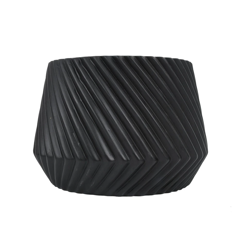 BETTER HOMES & GARDENS CACHE-POT TORSADÉ DE 15.2 CM BHG CACHE-POT TORSADÉ DE 15.2 CM