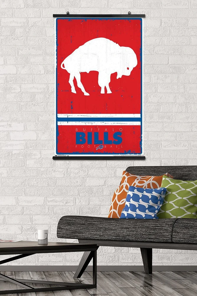 NFL Buffalo Bills - Retro Logo 15 Wall Poster