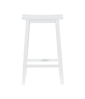 Tabouret de bar Keogh, Blanc