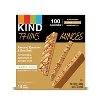 KIND Thins Almond Caramel & Sea Salt, E-UNFI THINS CARM&SEASALT