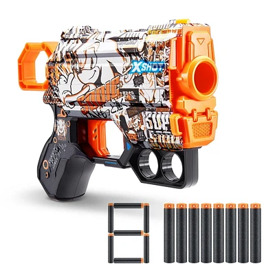 Le pistolet Menace XSHOT Skins - Décoration Sonic le Hérisson (RETRO)