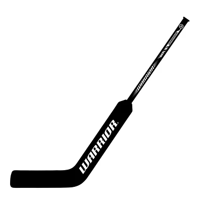 Warrior Bâton de gardien de but de hockey de rue en plastique - pagaie de 18 po Manche et lame noirs
