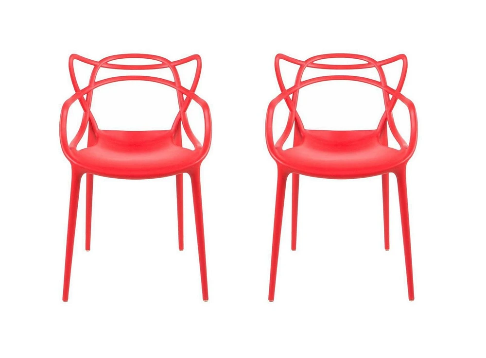 Heavenly Collection Plastic Dining Chair