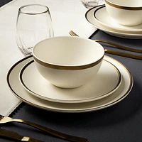 Bol en grès Thyme & Table, collection Everest, blanc Bol