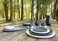 Mesa Ceramics Uno Bol à pâtes en grès 22 cm Lot de 4