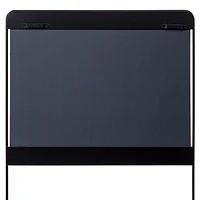 Truu Design Miroir mural décoratif en métal - carré