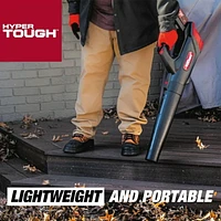 Hyper Tough 20V Max Cordless Turbine Blower, 4719, HT22-401-03-04, 20V Max 372 CFM Turbine Blower