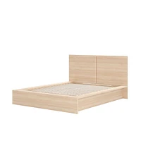 Nexera Lit Plate-forme James avec Tête de Lit