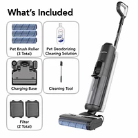 Tineco FloorWasher 5 Pet Aspirateur et vadrouille sans fil | Laveuse de plancher sec/humide