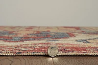 Great Zero Garron Ivory & Rust 8' x 10' Area Rug