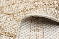 Tapis ECARPET Style Jute pour Chambre à Coucher, Salon, Salle à Manger Collection Francesca