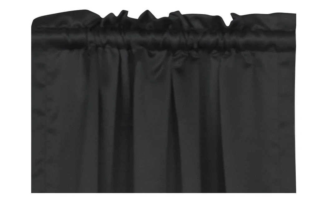 Paire de panneaux de rideau à passe-tringle assombrissant de couleur unie Mainstays