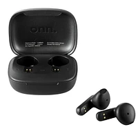 onn. Bluetooth In-Ear TWS Earphones with Charging Case, Up to 20 hours of playtime